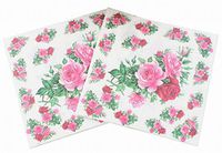 Salome Idea 60 Counts Shower Tea Party Birthday or Wedding Party Napkins,Romatic Floral Napkins(Romatic Floral 04)