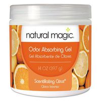 Natural Magic 4119DEA Odor Absorbing Gel, Scentillating Citrus, 14 oz Jar