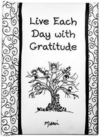 Blue Mountain Arts Little Keepsake Book"Live Each Day with Gratitude" 4 x 3 in. Uplifting Pocket-Sized Gift Book for Friend, Family Member, or Loved One, by Marci and the Children of the Inner Light
