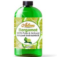 Artizen Bergamot Essential Oil (100% PURE & NATURAL - UNDILUTED) Therapeutic Grade - Huge 4oz Bottle - Perfect for Aromatherapy, Relaxation, Skin Therapy & More!