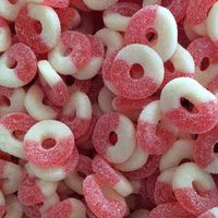 Hemp Watermelon Rings Gummy Premium 500MG High Potency, Natural Hemp Candy Supplements for Pain, Anxiety, Stress & Inflammation Relief | Promotes Sleep & Calm Mood