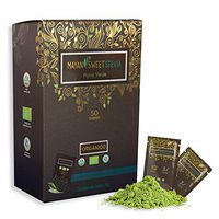 Organic Stevia Powder In Sachets, 50 Count