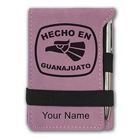 Mini Notepad, Hecho en Guanajuato, Personalized Engraving Included (Pink)