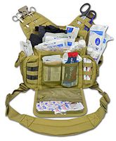 Lightning X Stocked First Aid Trauma Tactical Sling Pack First Responder Medic Kit