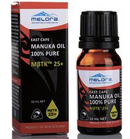Melora Manuka Oil MβTK 25+, 10ml 100% New Zealand East Cape Essential Oil