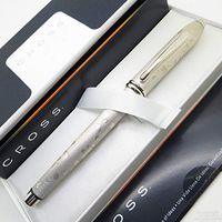 Cross Cherry Blossom Selectip Rollerball Pen Brushed Platinum