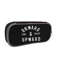 Teens Onward_Upward School Pen Box Case Portable Pencil Makeup Pouch Student Bag