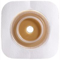 Natura® Stomahesive® Skin Barrier, Flexible Pre-Cut 5" x 5" Wafer, Tan, 1-5/8" Stoma, 2-1/4" Flange
