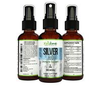 Kaiame Naturals Colloidal Silver, Ionic Silver Solution, 10 PPM, Large 4 oz Spray in Glass Bottle, Natural Immune Support Supplement, Safe for Adults, Children, and Pets