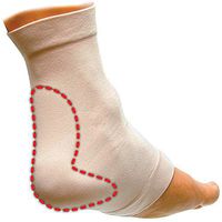 Silipos Achilles Heel Gel Pad Sleeve (Large/XLarge)