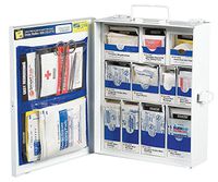 First Aid Kit, Unitized, White, 16Pcs, 25Ppl
