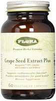 Flora Grape Seed Extract 60 Capsules - Non GMO & Vegan - Antioxidant Supplement
