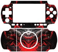 Flaming wolf COOL Arts SKIN STICKER for PSP 3000 SLIM