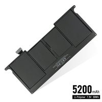 CMP A1406 A1370 Replacement Laptop Battery for MacBook Air 11 inch A1406 A1465 (Mid 2012 2013 Early 2014 2015) A1370 (Mid 2011) MC968 MC969 MC965 MC506LL MC969LL 5200mAh