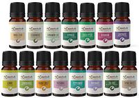 mEssentials 15-Piece 100% Pure Therapeutic Grade Essential Oil Starter Kit - Aromatherapy Gift Set with Lavender, Eucalyptus, Tea Tree and More - Great for Diffusers, Cleaning and DIY Beauty Blends