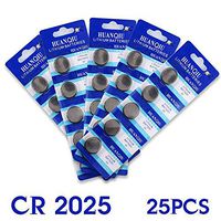 S&MO 3V Lithium Button/Coin Cells Batteries 2025 CR2025 BR2025 DL2025 ECR2025 L12 X25