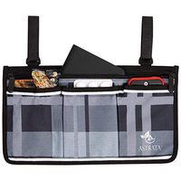 Wheelchair Side Bag - Arm Rest Pouch - Wheel Chair Accessories Organizers - Fits Walkers, Rollators, Scooters