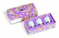 Lucia Mini Votive Trio Set, Wild Ginger, 0.95 Ounce