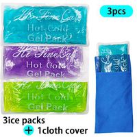 Adjustable Wrap. Reusable Warm or Ice Packs for Injuries, Hip, Shoulder, Knee, Back Pain – Hot & Cold Compress for Swelling, Bruises, Surgery (6)