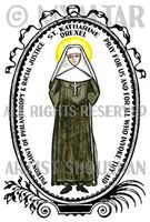 St Katharine Drexel for Philanthropy & Racial Justice 4"x6" Set of 6 Linen Postcards