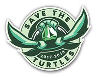 Save The Turtles Vinyl Decal Bumper Sticker for Car Truck Laptop Locker