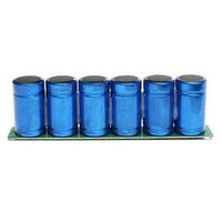 win-full Farad Capacitor, 2.7V 500F 35X60MM Super Capacitor with Protection Board First-Rate Functional