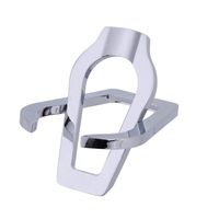 Tobacco Pipe Stand Holder - Stainless Steel Portable Foldable - for Single Pipe Smoking Cigar Pipe Stand Rack Holder Kit
