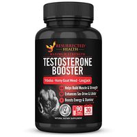 Testosterone Booster for Men - Increases Lean Muscle Growth & Strength - Fights Fatigue and Boosts Energy - Raises Free T-Levels to Improve Stamina & Performance - Burns Fat for a Toned Physique