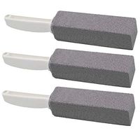 Nrpfell Pumice Cleaning Stone Toilet Bowl Cleaner Hard Water Ring Remover for Bath/Pool/Kitchen/Household Cleaning 3 Pack