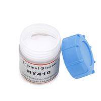 Halnziye HY410-20g White Silicone Compound Thermal Conductive Grease Paste for CPU GPU LED IC Chip (HY410-20g)