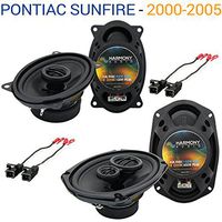 Compatible with Pontiac Sunfire 2000-2005 OEM Speaker Upgrade Harmony R46 R69 Package New