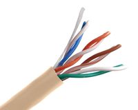 Primus Cable CAT5E Outdoor Bulk Ethernet Cable, Solid Copper, UL Listed UTP CMX, 24 AWG 1000ft (Beige)