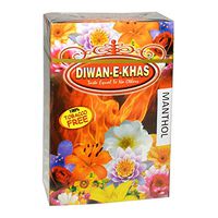 Diwan-E-Khas Menthol Hookah Flavour 100% Tabacco Free (Pack of 5)