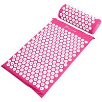 ProsourceFit Acupressure Mat and Pillow Set - Pink