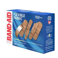 Flexible Fabric Premium Adhesive Bandages, 3/4 x 3", 100/Box"
