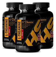 Energy Boost Formula - L-Theanine 200MG - L-theanine Powder - 3 Bottle (180 Capsules)