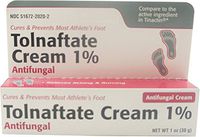 Tolnaftate Antifungal Athletes Foot Cream 1% - 1 oz (30 g) (3 Pack)