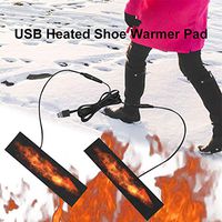 Insole, 2-in-1 Winter USB Heating Electric Heated Shoe Insoles Cloth Feet Warmer Pad Winter Insoles