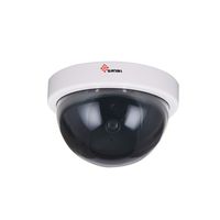 Dummy Fake Security CCTV Dome Camera with Flashing Red LED Light