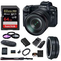 Canon EOS R Mirrorless Digital Camera (24-105mm with 64GB Bundle)