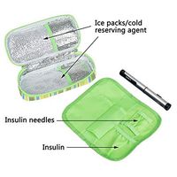 Insulin Cool Bag Clearances, Diabetic Organizer Medical Cooler Ice Packs Temperature Cooler, Housekeeping Organizers Accessories Home Easter Decorations Gifts On Sales
