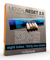 MentalReset 2.0 - 32 Doses (16-Night, 16-Day) Improve Mental Clarity. Enhance Neurogenesis. Measurably Increase Performance of Nootropics