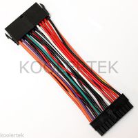 24-Pin ATX Computer / PC Power Extension Cable, Male to Female, 15cm / 6 inches