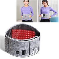 Waist Heat Belt, Electric Heating Pad for Lower Back Arthritis, Strains, Stiffness, Lumbar Spine Pain Relief, Heat Therapy Wrap Belly Warmer Band for Abdominal Menstrual Cramps, Fits Men and Women