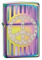 Zippo Rivit Peace Sign