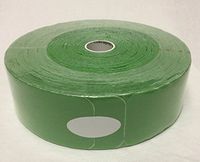 Therapist’s Choice® Kinesiology Tape, 2"x105' PRE-Cut Bulk Roll, PRE-Cut into Easy-to-Apply 10 inch Strips (Hot Green)