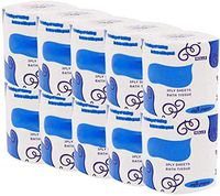 Silky & Smooth Soft Professional Series Premium 3-Ply Toilet Paper, Home Kitchen Toilet Tissue, Soft, Strong and Highly Absorbent Hand Towels for Daily Use (10 Rolls)