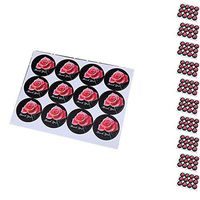 Zentto Christmas Gift Thank You Adhesive Labels Gift Stickers Natural Kraft Paper Adhesive Labels for Christmas Gift (10 Sheets for Sale)