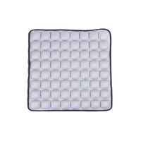 HEFUTE Air Inflatable Seat Cushion Mat 5D Pressure Relief Chair Cushion Orthopedic Seat Pad for Car Office Travel Camping(Light Grey)