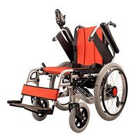 Effortsmy Lightweight Dual Function Foldable Power Wheelchair, Drive with Electric Power Or Use As Manual Wheelchair, Li-Ion Battery,24V20A